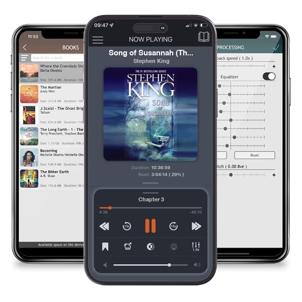 Download fo free audiobook Song of Susannah (The Dark Tower, #6) by Stephen King and listen anywhere on your iOS devices in the ListenBook app.