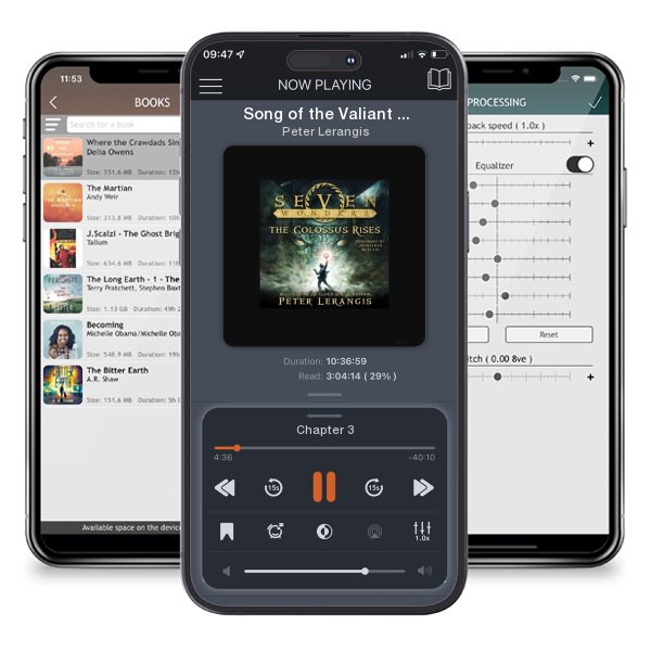 Download fo free audiobook Song of the Valiant (Sword of the Dead—Book Two) by Peter Lerangis and listen anywhere on your iOS devices in the ListenBook app.