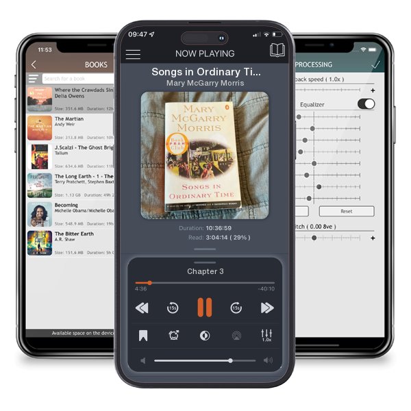 Download fo free audiobook Songs in Ordinary Time by Mary McGarry Morris and listen anywhere on your iOS devices in the ListenBook app.