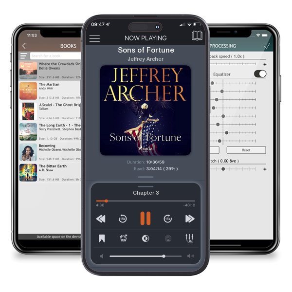 Download fo free audiobook Sons of Fortune by Jeffrey Archer and listen anywhere on your iOS devices in the ListenBook app.