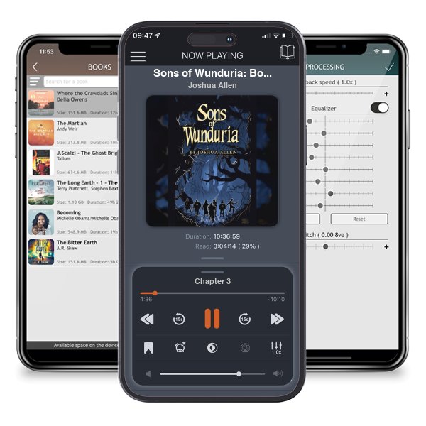 Download fo free audiobook Sons of Wunduria: Book One by Joshua Allen and listen anywhere on your iOS devices in the ListenBook app.