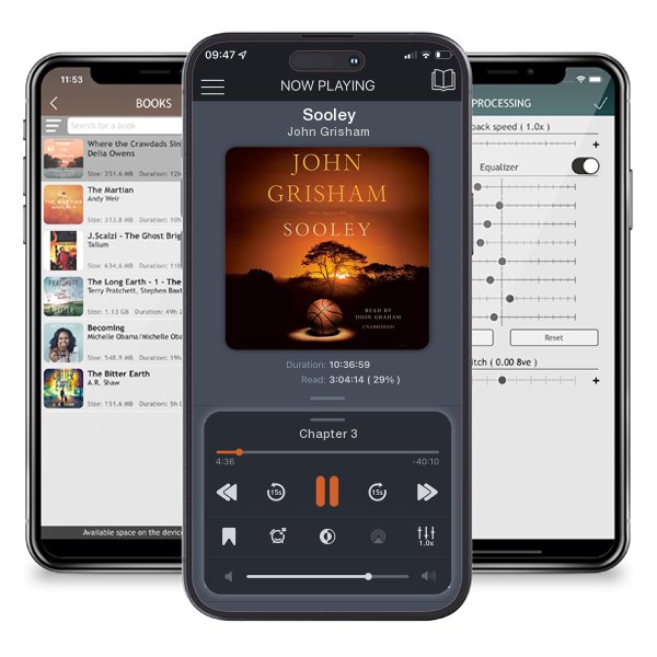 Download fo free audiobook Sooley by John Grisham and listen anywhere on your iOS devices in the ListenBook app.