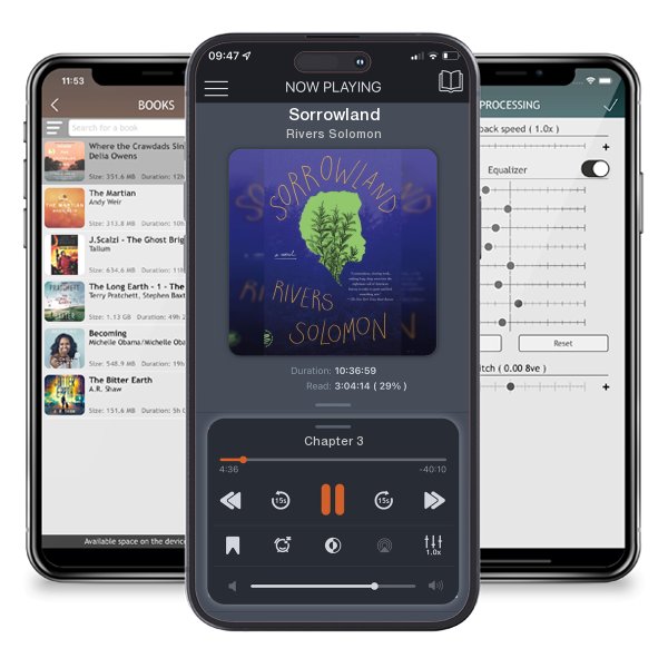 Download fo free audiobook Sorrowland by Rivers Solomon and listen anywhere on your iOS devices in the ListenBook app.