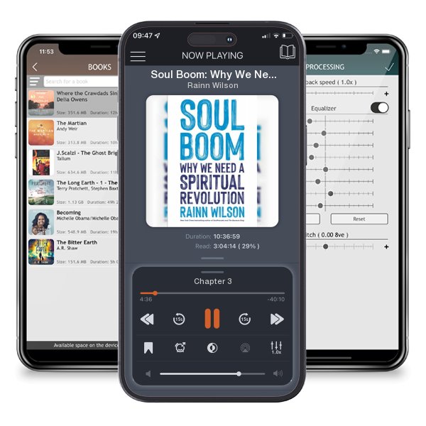 Download fo free audiobook Soul Boom: Why We Need a Spiritual Revolution by Rainn Wilson and listen anywhere on your iOS devices in the ListenBook app.
