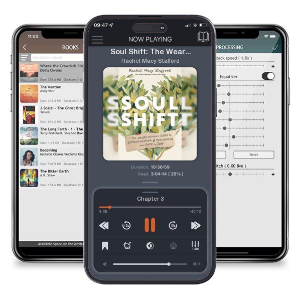 Download fo free audiobook Soul Shift: The Weary Human's Guide to Getting Unstuck and... by Rachel Macy Stafford and listen anywhere on your iOS devices in the ListenBook app.
