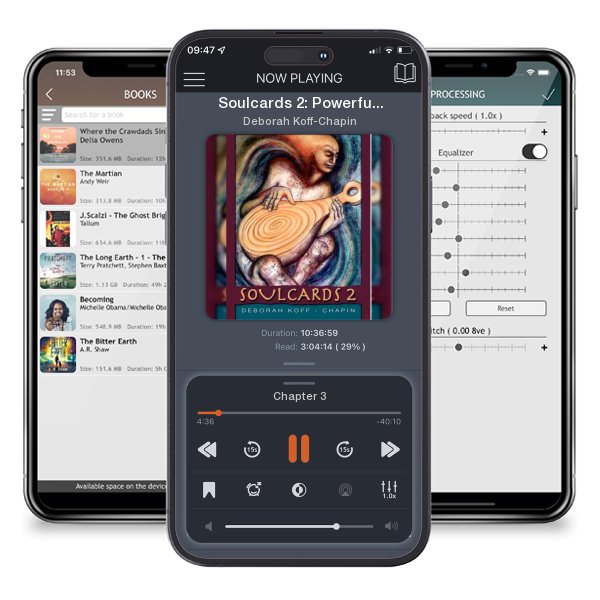 Download fo free audiobook Soulcards 2: Powerful Images for Creativity and Insight (Other) by Deborah Koff-Chapin and listen anywhere on your iOS devices in the ListenBook app.