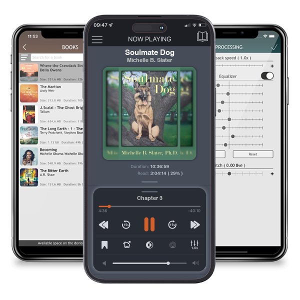 Download fo free audiobook Soulmate Dog by Michelle B. Slater and listen anywhere on your iOS devices in the ListenBook app.