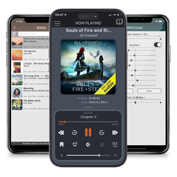 Download fo free audiobook Souls of Fire and Steel by Jill Criswell and listen anywhere on your iOS devices in the ListenBook app.