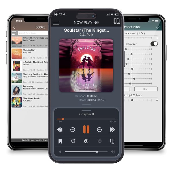 Download fo free audiobook Soulstar (The Kingston Cycle, #3) by C.L. Polk and listen anywhere on your iOS devices in the ListenBook app.
