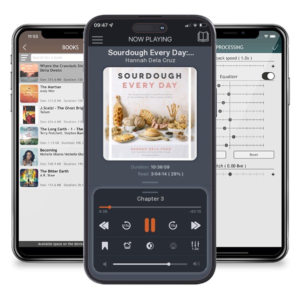 Download fo free audiobook Sourdough Every Day: Your Guide to Using Active and Discard... by Hannah Dela Cruz and listen anywhere on your iOS devices in the ListenBook app.