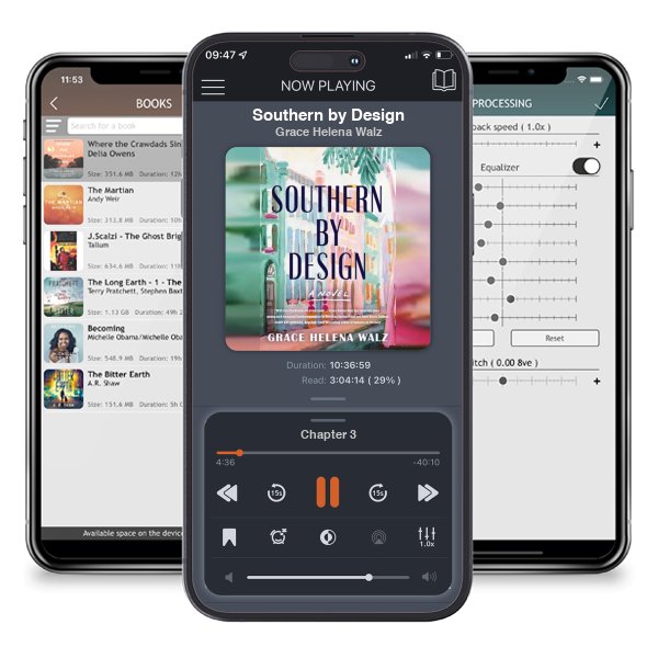 Download fo free audiobook Southern by Design by Grace Helena Walz and listen anywhere on your iOS devices in the ListenBook app.