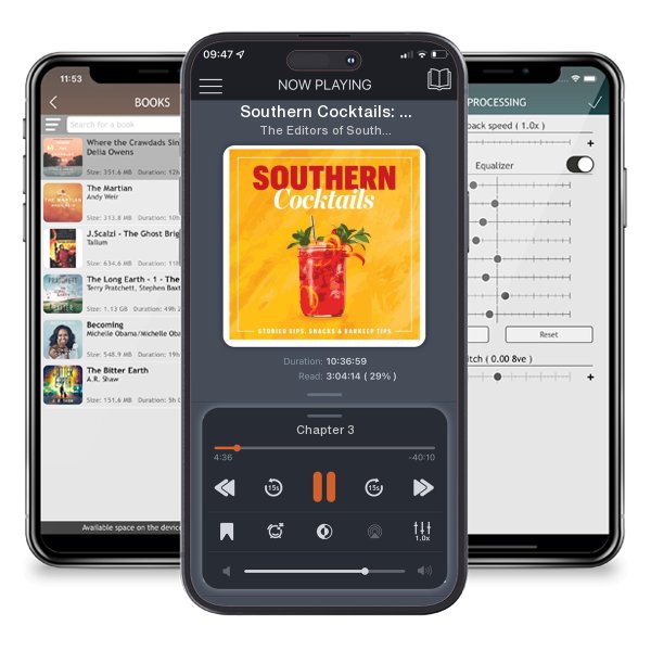 Download fo free audiobook Southern Cocktails: Storied Sips, Snacks, and Barkeep Tips by The Editors of Southern Living and listen anywhere on your iOS devices in the ListenBook app.