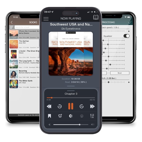 Download fo free audiobook Southwest USA and National Parks by Dk Eyewitness and listen anywhere on your iOS devices in the ListenBook app.