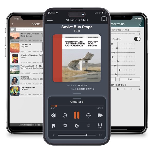 Download fo free audiobook Soviet Bus Stops by Fuel and listen anywhere on your iOS devices in the ListenBook app.