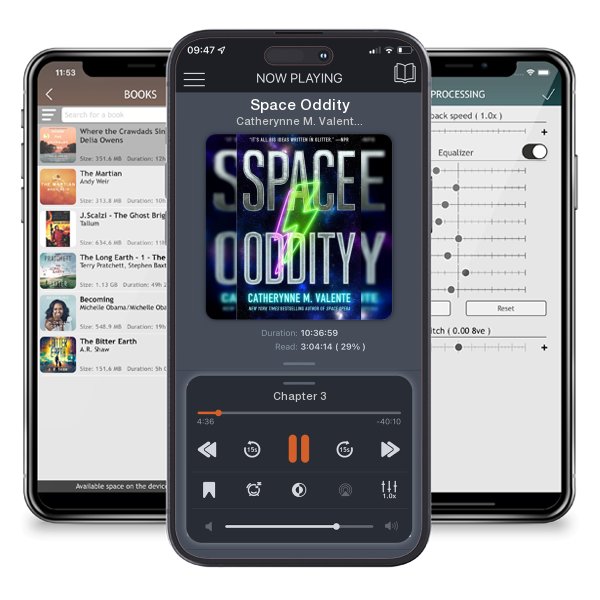 Download fo free audiobook Space Oddity by Catherynne M. Valente and listen anywhere on your iOS devices in the ListenBook app.
