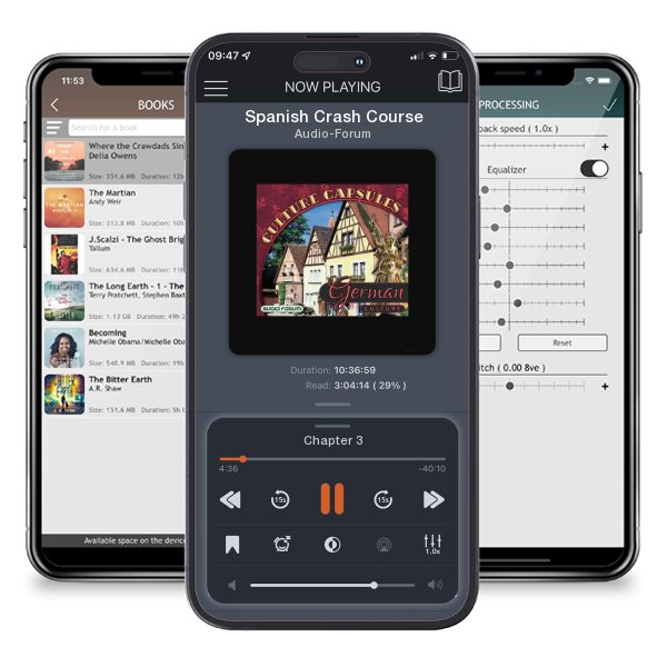 Download fo free audiobook Spanish Crash Course by Audio-Forum and listen anywhere on your iOS devices in the ListenBook app.