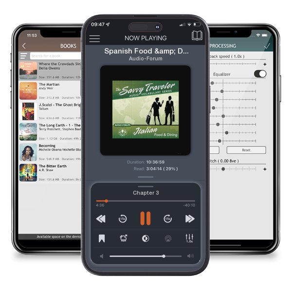 Download fo free audiobook Spanish Food & Dining by Audio-Forum and listen anywhere on your iOS devices in the ListenBook app.