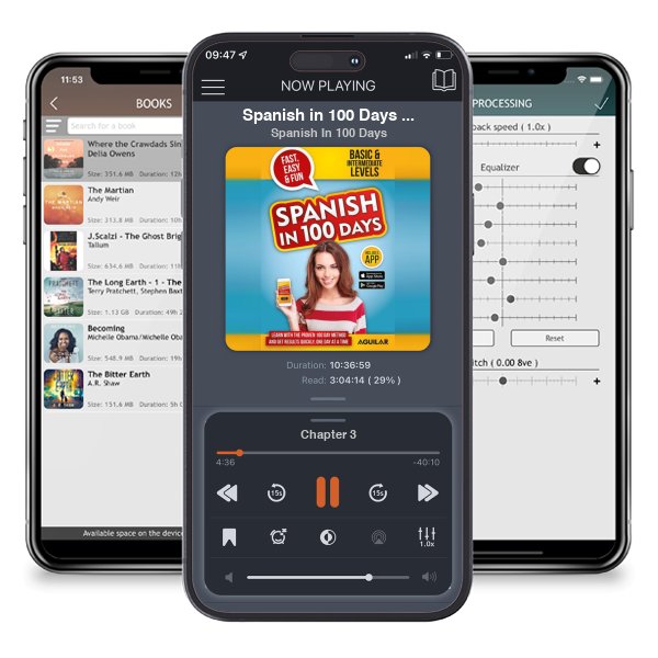 Descargar audiolibro gratis Spanish in 100 Days Course: Learn Spanish by Spanish In 100 Days y escuchar en cualquier lugar en sus dispositivos iOS en la aplicación ListenBook.