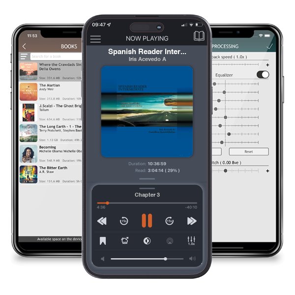 Descargar audiolibro gratis Spanish Reader Intermediate I by Iris Acevedo A y escuchar en cualquier lugar en sus dispositivos iOS en la aplicación ListenBook.