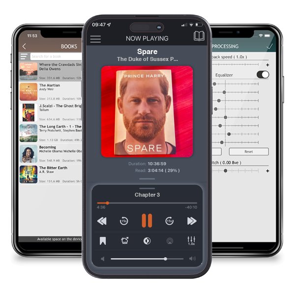 Download fo free audiobook Spare by The Duke of Sussex Prince Harry, The Duke of Sussex and listen anywhere on your iOS devices in the ListenBook app.