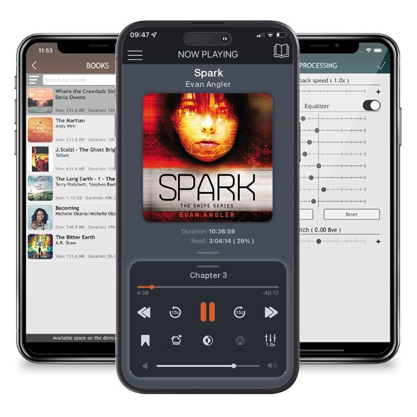 Download fo free audiobook Spark by Evan Angler and listen anywhere on your iOS devices in the ListenBook app.