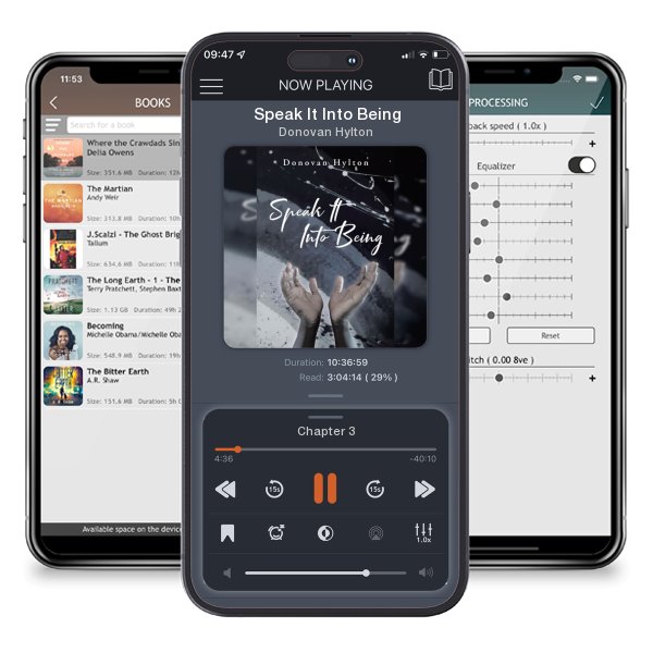 Download fo free audiobook Speak It Into Being by Donovan Hylton and listen anywhere on your iOS devices in the ListenBook app.