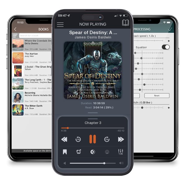 Download fo free audiobook Spear of Destiny: A LitRPG Dragonrider Adventure by James Osiris Baldwin and listen anywhere on your iOS devices in the ListenBook app.