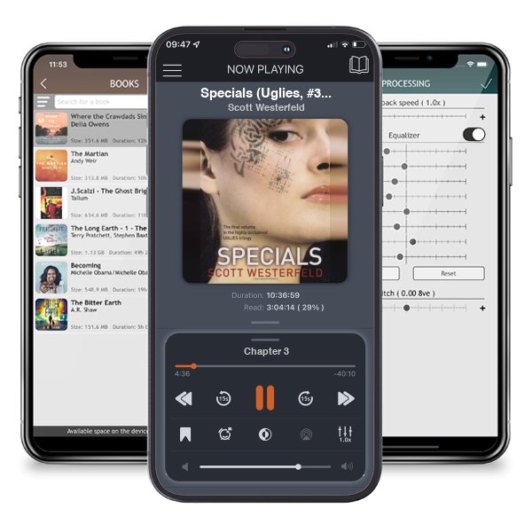 Download fo free audiobook Specials (Uglies, #3) by Scott Westerfeld and listen anywhere on your iOS devices in the ListenBook app.