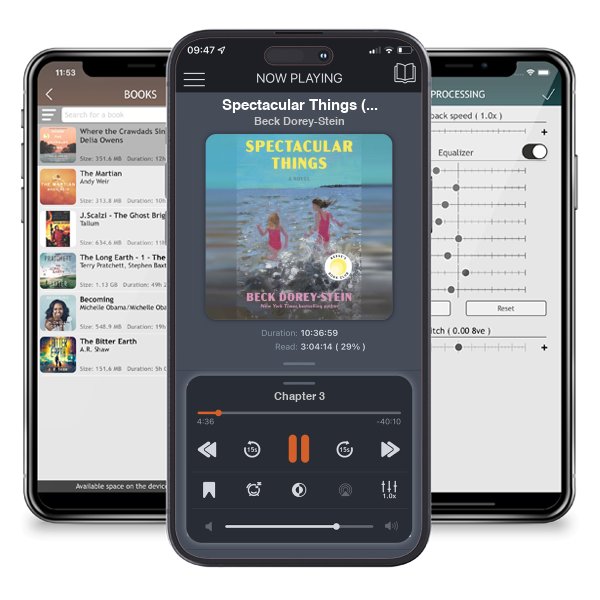 Download fo free audiobook Spectacular Things (Reese\'s Book Club) by Beck Dorey-Stein and listen anywhere on your iOS devices in the ListenBook app.