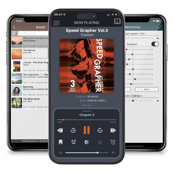 Download fo free audiobook Speed Grapher Vol.3 by Tomozo and listen anywhere on your iOS devices in the ListenBook app.