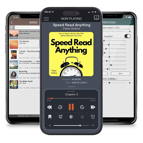 Download fo free audiobook Speed Read Anything by Peter Hollins and listen anywhere on your iOS devices in the ListenBook app.