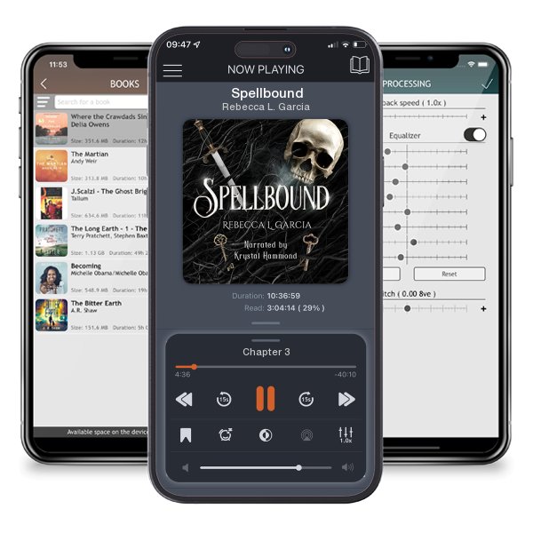Download fo free audiobook Spellbound by Rebecca L. Garcia and listen anywhere on your iOS devices in the ListenBook app.