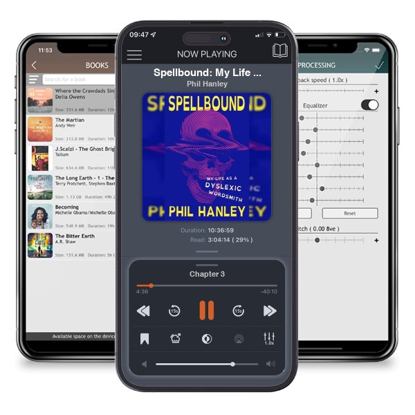 Download fo free audiobook Spellbound: My Life as a Dyslexic Wordsmith by Phil Hanley and listen anywhere on your iOS devices in the ListenBook app.