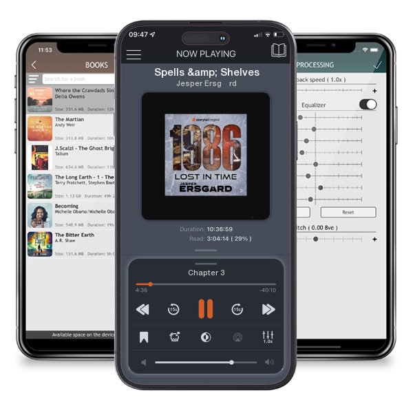 Download fo free audiobook Spells & Shelves by Jesper Ersgård and listen anywhere on your iOS devices in the ListenBook app.