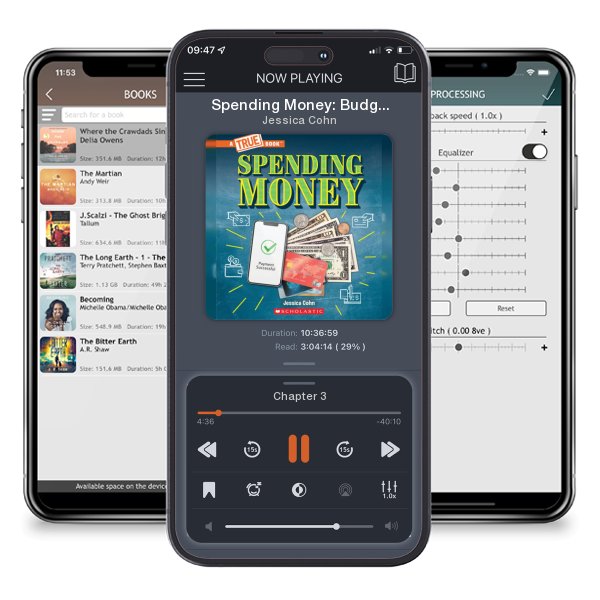 Download fo free audiobook Spending Money: Budgets, Credit Cards, Scams... And Much More! (A True Book: Money) (A True Book (Relaunch)) by Jessica Cohn and listen anywhere on your iOS devices in the ListenBook app.