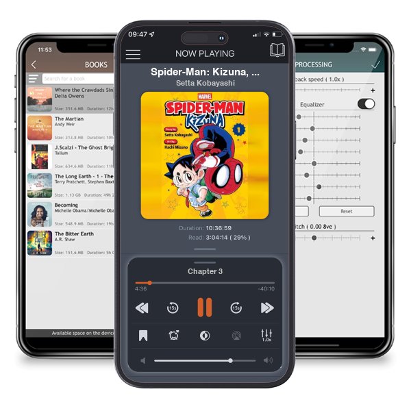 Download fo free audiobook Spider-Man: Kizuna, Vol. 1 Volume 1 - Spider-Man: Kizuna by Setta Kobayashi and listen anywhere on your iOS devices in the ListenBook app.
