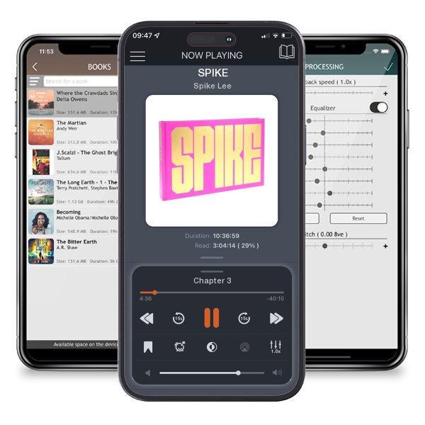 Download fo free audiobook SPIKE by Spike Lee and listen anywhere on your iOS devices in the ListenBook app.