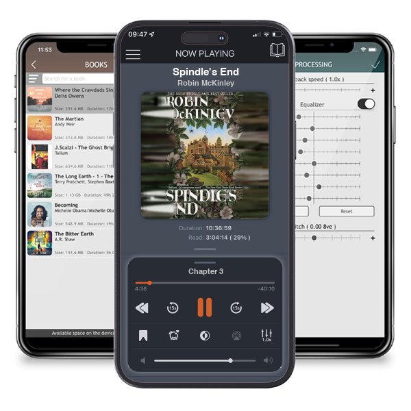 Download fo free audiobook Spindle\'s End by Robin McKinley and listen anywhere on your iOS devices in the ListenBook app.