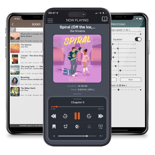 Download fo free audiobook Spiral (Off the Ice, #2) by Bal Khabra and listen anywhere on your iOS devices in the ListenBook app.