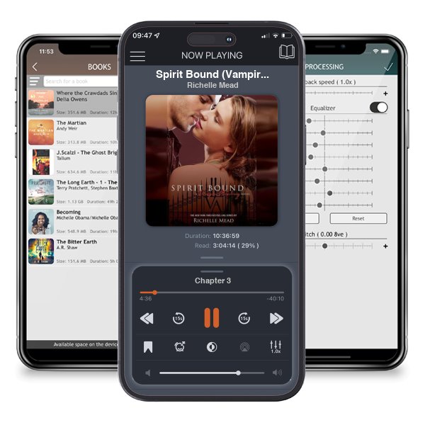 Download fo free audiobook Spirit Bound (Vampire Academy, #5) by Richelle Mead and listen anywhere on your iOS devices in the ListenBook app.