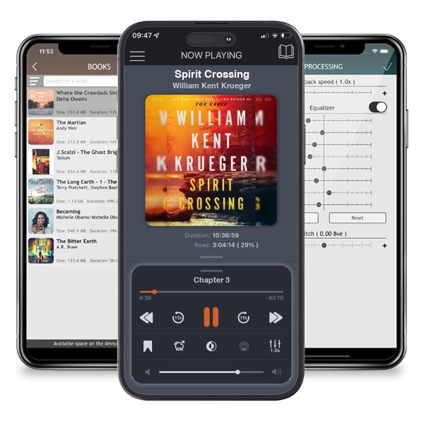 Download fo free audiobook Spirit Crossing by William Kent Krueger and listen anywhere on your iOS devices in the ListenBook app.