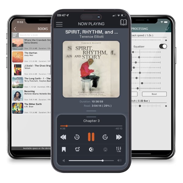 Download fo free audiobook SPIRIT, RHYTHM, and STORY: Community Building and Healing... by Terence Elliott and listen anywhere on your iOS devices in the ListenBook app.