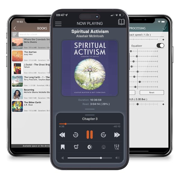 Download fo free audiobook Spiritual Activism by Alastair McIntosh and listen anywhere on your iOS devices in the ListenBook app.
