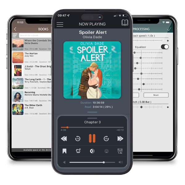 Download fo free audiobook Spoiler Alert by Olivia Dade and listen anywhere on your iOS devices in the ListenBook app.