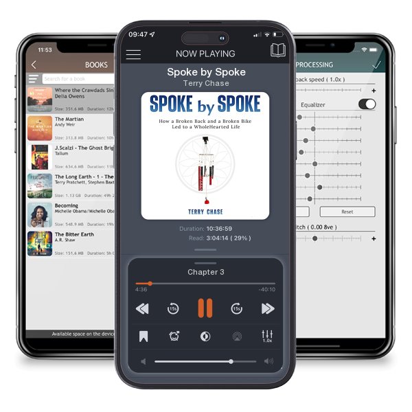 Download fo free audiobook Spoke by Spoke by Terry Chase and listen anywhere on your iOS devices in the ListenBook app.