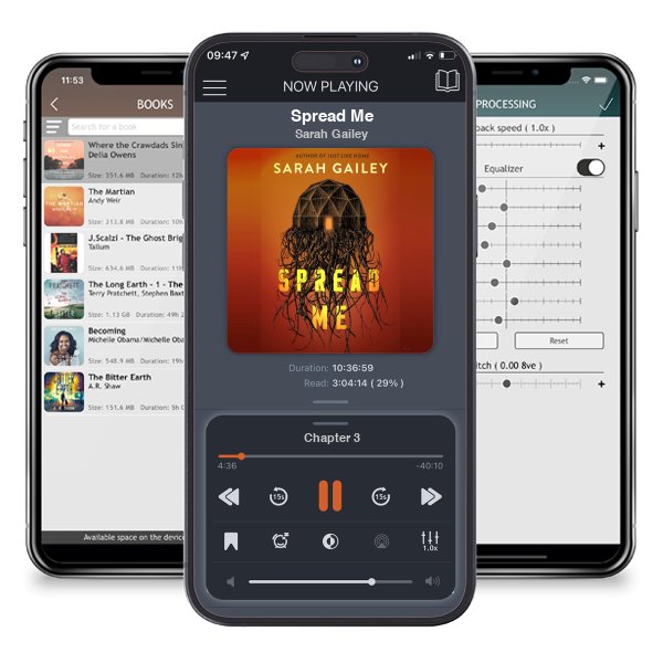 Download fo free audiobook Spread Me by Sarah Gailey and listen anywhere on your iOS devices in the ListenBook app.