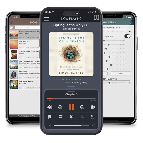 Download fo free audiobook Spring is the Only Season by Simon Barnes and listen anywhere on your iOS devices in the ListenBook app.