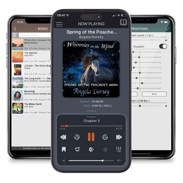 Download fo free audiobook Spring of the Poacher's Moon by Angela Dorsey and listen anywhere on your iOS devices in the ListenBook app.