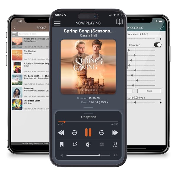 Download fo free audiobook Spring Song (Seasons Cycle, #1) by Cassia Hall and listen anywhere on your iOS devices in the ListenBook app.
