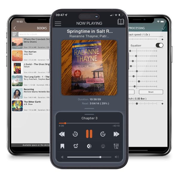 Download fo free audiobook Springtime in Salt River and Love Thine Enemy by Raeanne Thayne; Patricia Davids and listen anywhere on your iOS devices in the ListenBook app.